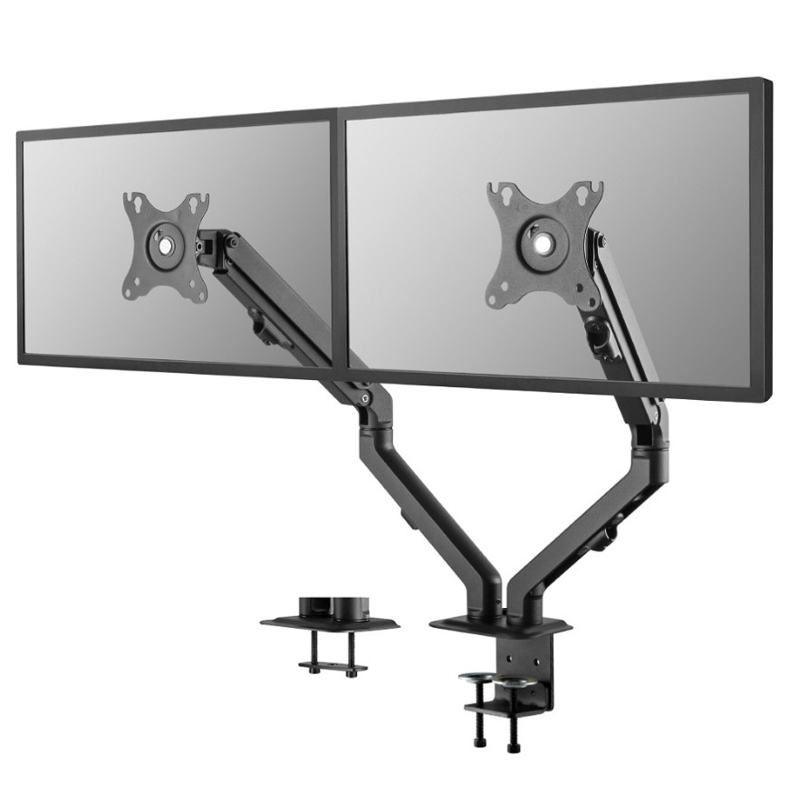 Стойка за монитор Neomounts FPMA-D650DBLACK, за 2 екрана 17"-27", VESA 75x75-100x100, до 7kg - FPMA-D650DBLACK - 5