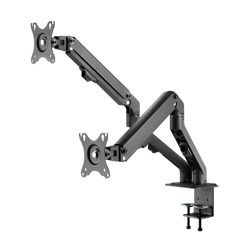 Стойка за монитор Neomounts FPMA-D650DBLACK, за 2 екрана 17"-27", VESA 75x75-100x100, до 7kg - FPMA-D650DBLACK - 7