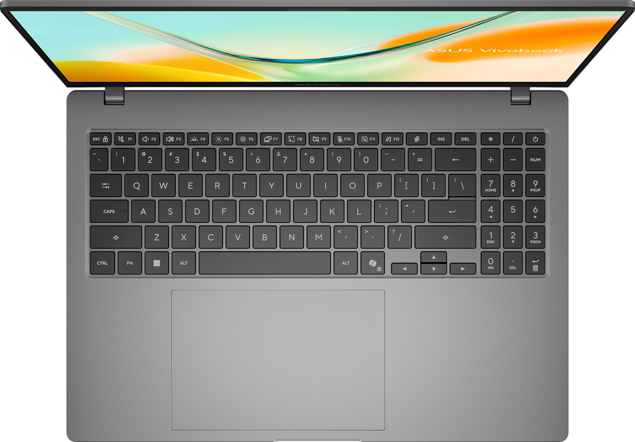 Лаптоп ASUS Vivobook S16 S5608QA-MB234W, 16" WUXGA IPS, Snapdragon X1 26-101, 16GB LPDDR5X, 256GB SSD, Windows 11 Home - 90NB19C2-M00UJO - 4