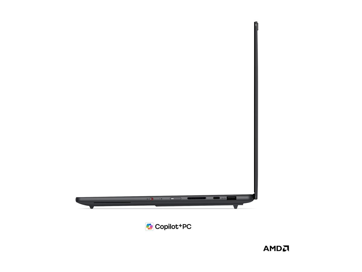 Лаптоп Lenovo Yoga Pro 7, 15.3" WQXGA 165Hz, Ryzen AI Max+ 388, AMD Radeon 8060S, 128GB DDR5, 1TB SSD, Windows 11 Home - 83W50023BM - 10