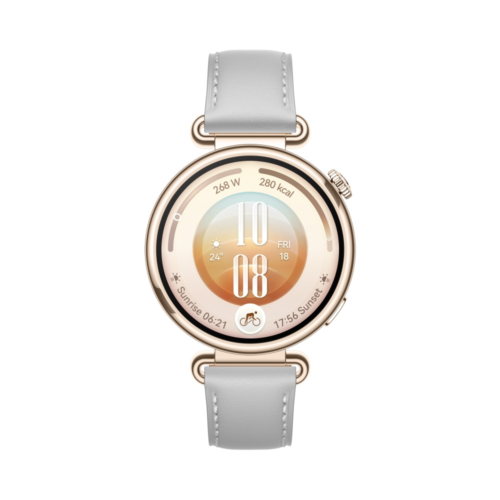 Смарт часовник Huawei Watch GT 7, 1.32" AMOLED 466x466, HarmonyOS 6.1, Bluetooth 6.0, 540mAh, Grey Composite Leather - 6942711308683 - 2