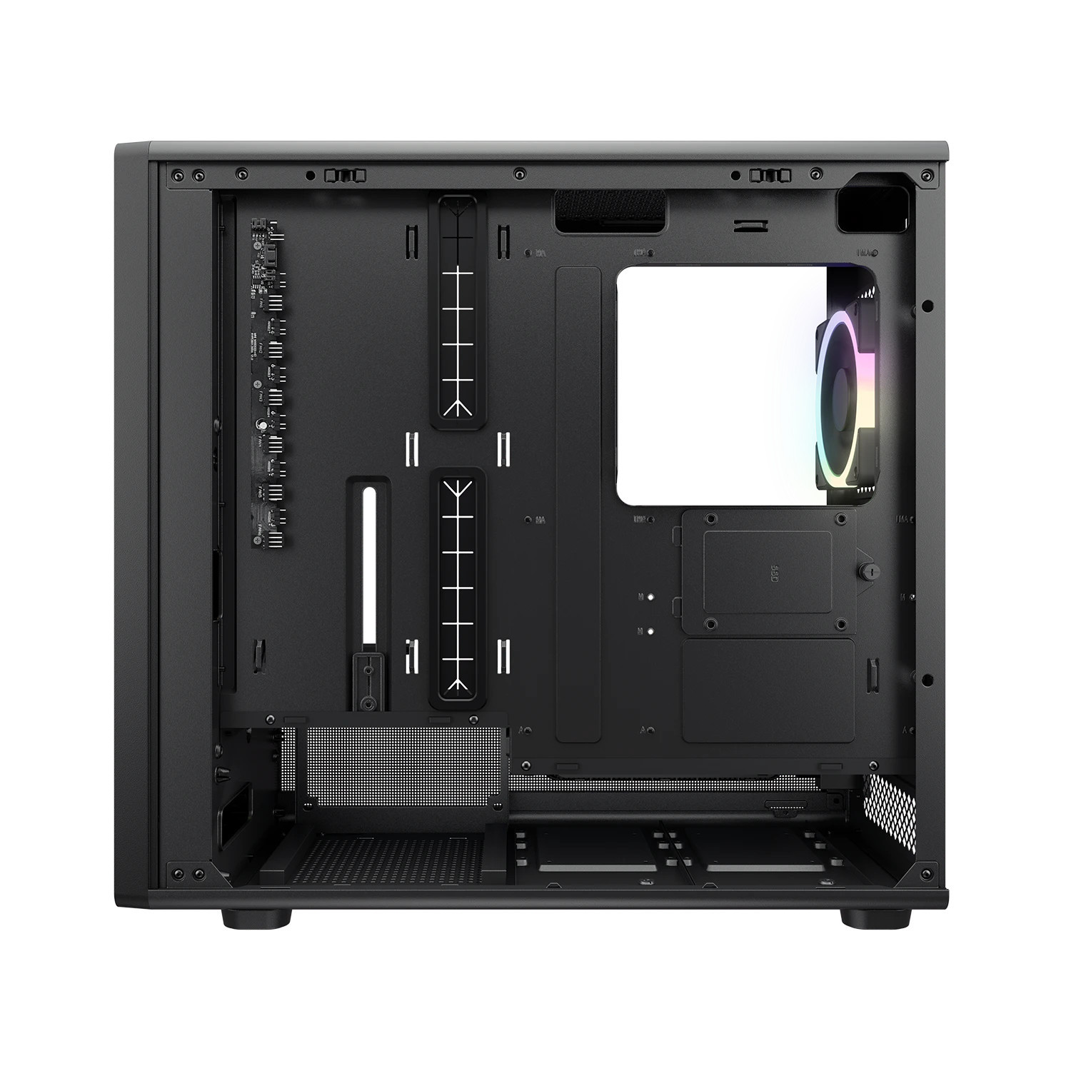 Кутия за компютър COUGAR GAMING DUOAIR RGB, Mid Tower, черна - CGR-27A80B-RGB - 15