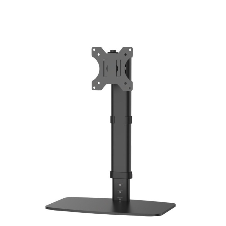 Стойка за монитор Neomounts FPMA-D890BLACK, 10-30", VESA 75x75-100x100, 6kg, регулируема височина 36-54cm - 1