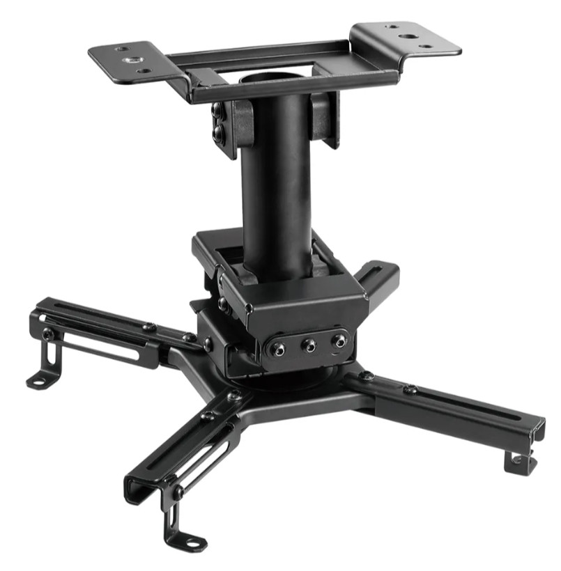 Стойка за проектор Neomounts CL25-530BL1, таванен монтаж, до 45kg, VESA, черна - 3