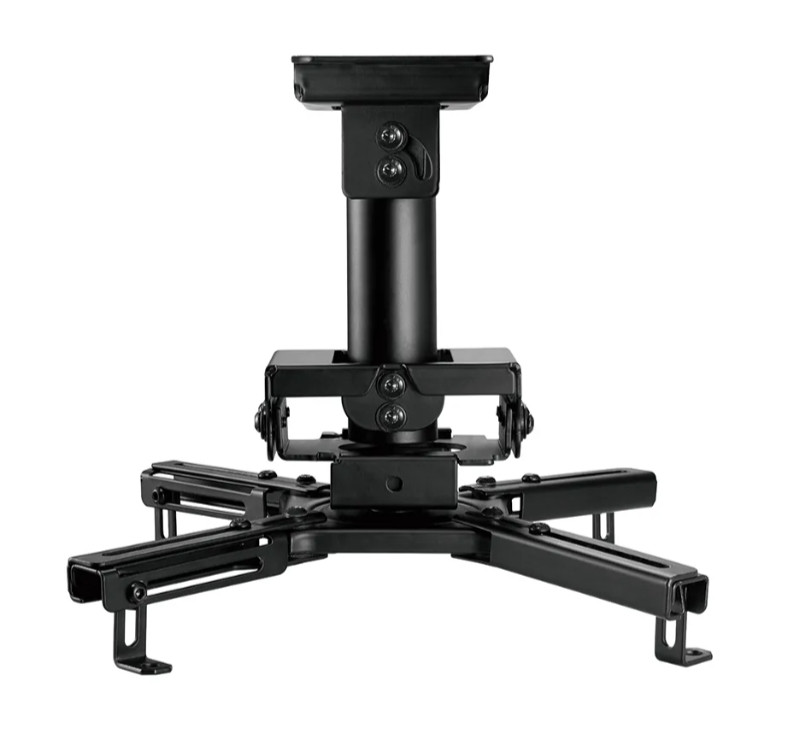 Стойка за проектор Neomounts CL25-530BL1, таванен монтаж, до 45kg, VESA, черна - 4