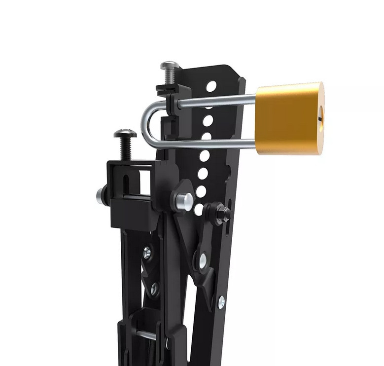 Стойка за монитор/TV Neomounts Level-850, 24"-65", наклон 12°, VESA 200x200, заключване - WL35S-850BL12 - 7