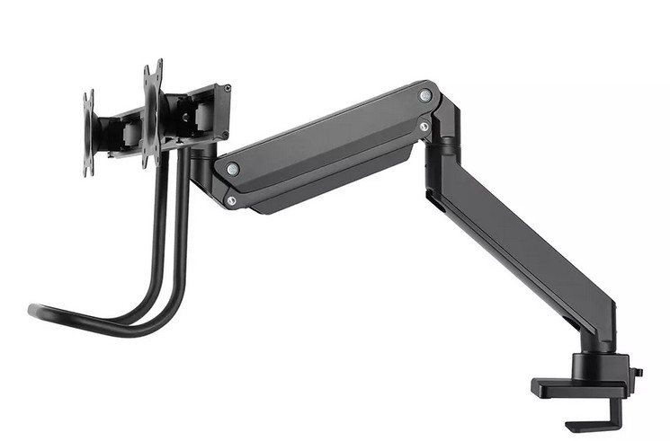 Стойка за монитори Neomounts NM-D775DXBLACK, 10-32", 2 екрана, газова пружина, VESA 75x75-100x100 - NM-D775DXBLACK - 6