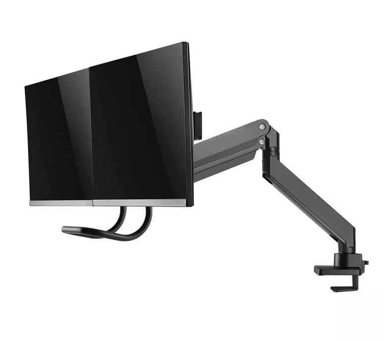 Стойка за монитори Neomounts NM-D775DXBLACK, 10-32", 2 екрана, газова пружина, VESA 75x75-100x100 - NM-D775DXBLACK - 11