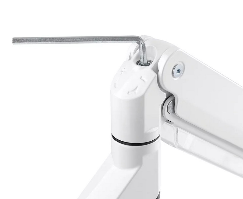 Стойка за монитор Neomounts NM-D775DXWHITE, 10-32", двойна, газов амортисьор, VESA 100x100, бяла - NM-D775DXWHITE - 13