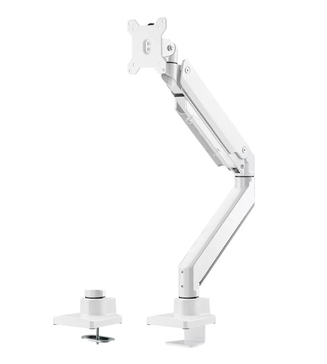 Стойка за монитор Neomounts NM-D775WHITEPLUS, 10-49", газов амортисьор, VESA 75x75-100x100, бяла - NM-D775WHITEPLUS - 10