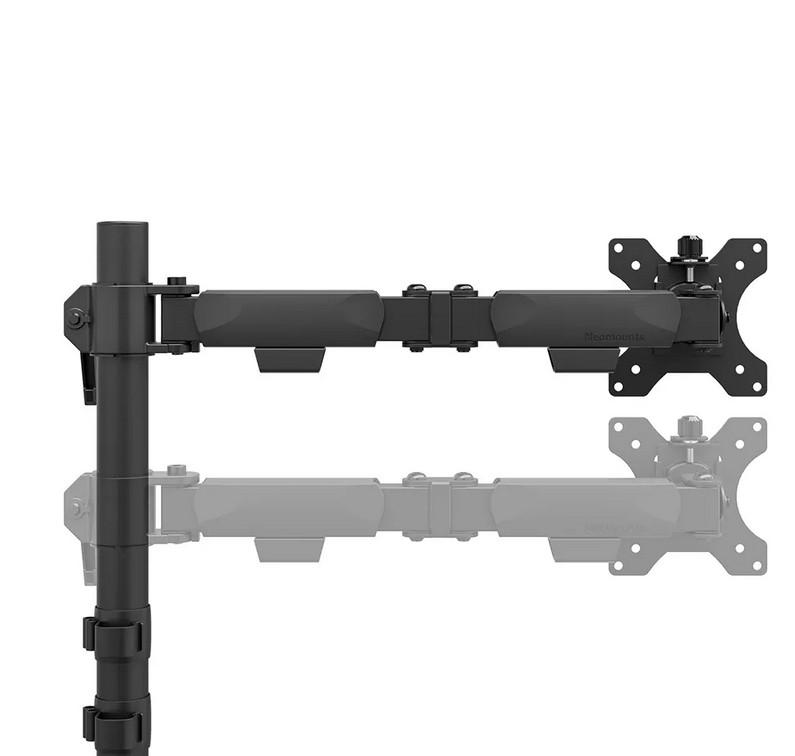 Стойка за монитор Neomounts Nero DS60-600BL1, 10"-32", VESA 75x75-100x100, до 8kg, регулируема височина/наклон/въртене - 6