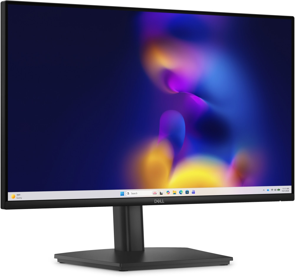 Монитор Dell E2426HS, 23.8" Full HD IPS, 120Hz, DisplayPort, HDMI, VGA, регулируема височина - 2