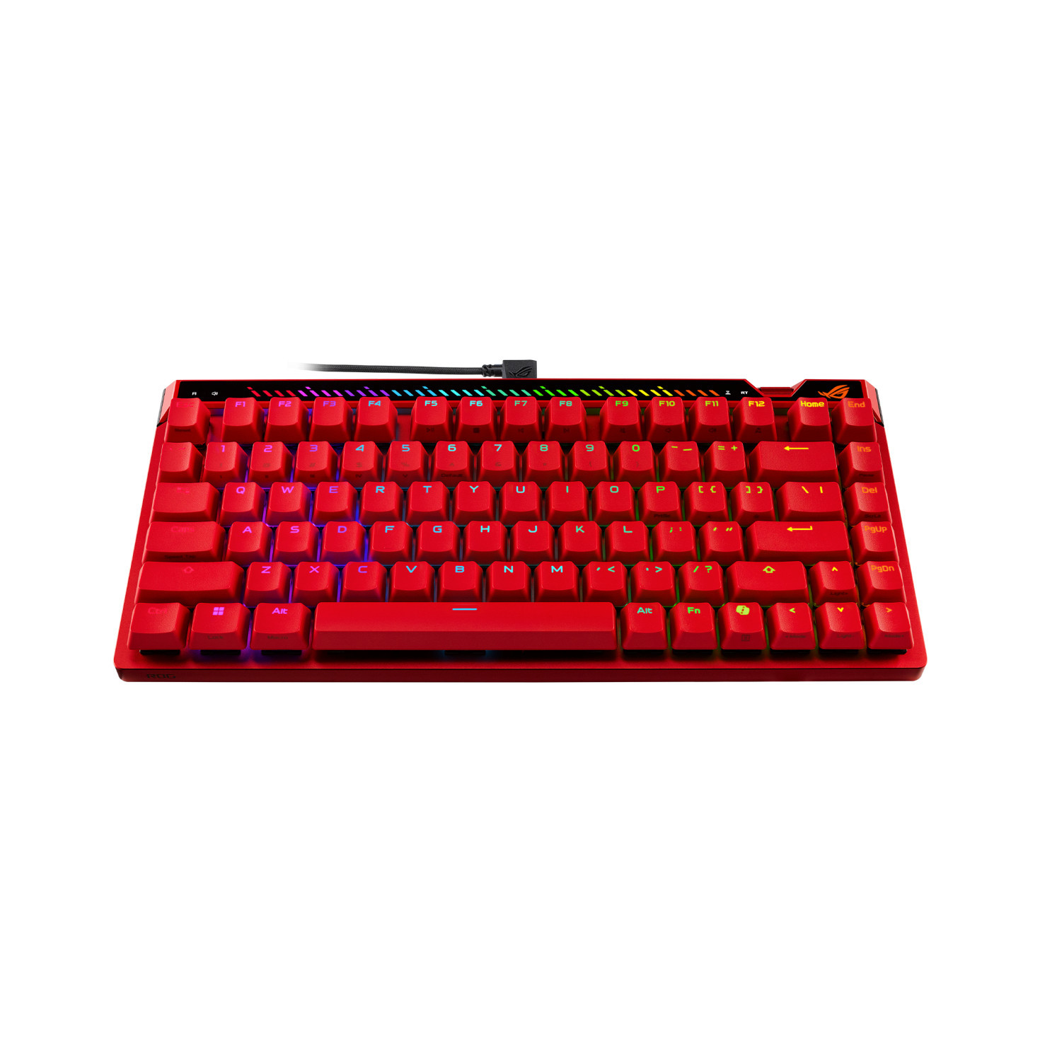 Механична геймърска клавиатура ASUS ROG Falchion Ace 75 HE, Red Switch, RGB, PBT Keycaps - 90MP047H-BKUA60 - 3