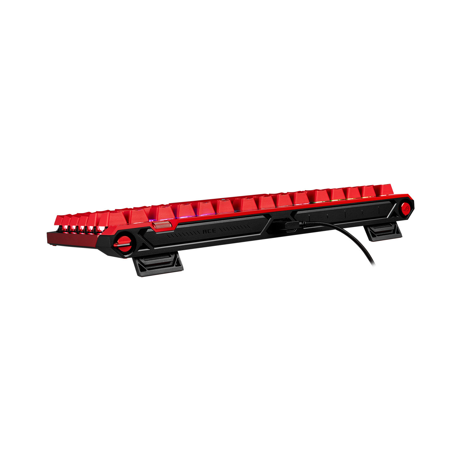 Механична геймърска клавиатура ASUS ROG Falchion Ace 75 HE, Red Switch, RGB, PBT Keycaps - 90MP047H-BKUA60 - 9