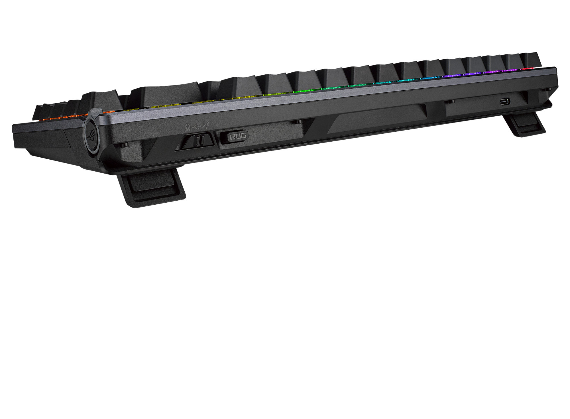 Безжична механична геймърска клавиатура ASUS ROG Azoth, ROG NX Red суичове, RGB подсветка - 90MP0316-BKUA01 - 10