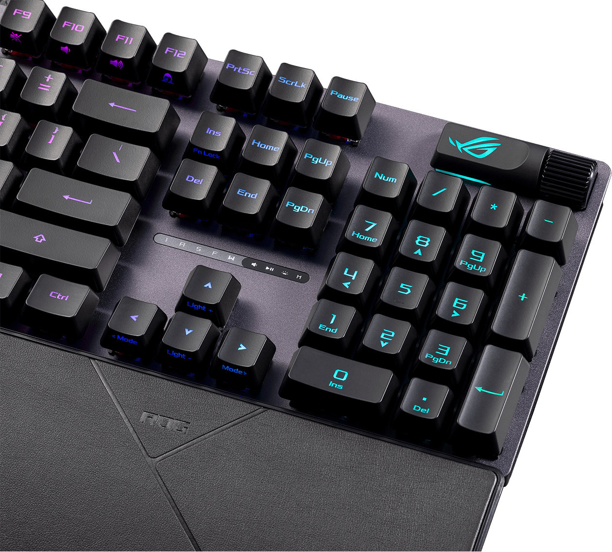 Механична геймърска клавиатура ASUS ROG Strix Scope II RX, ROG RX Red Optical Switch, RGB подсветка, USB - 90MP0350-BKUA01 - 5