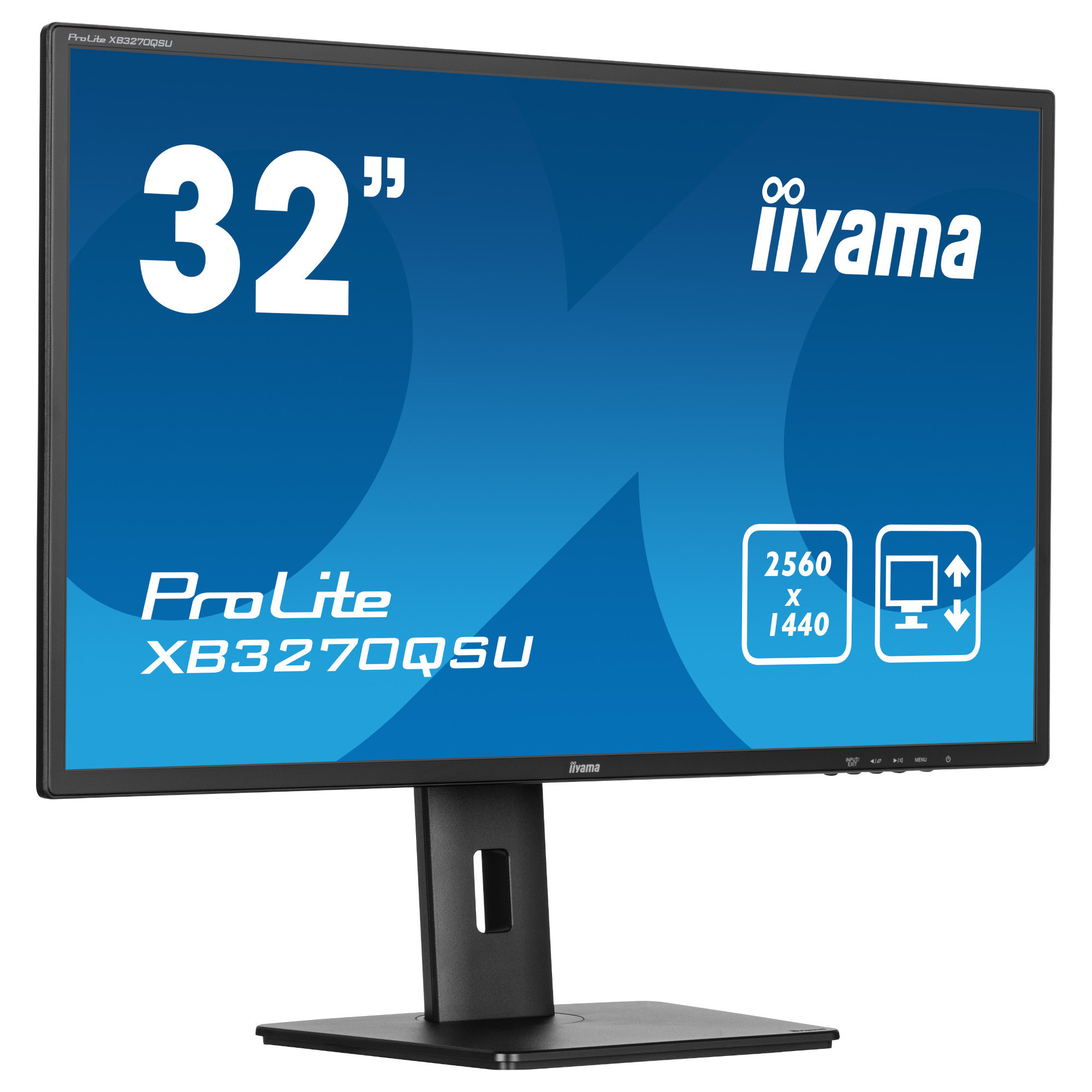 Монитор IIYAMA XB3270QSU-B1, 31.5" WQHD IPS 100Hz - 2