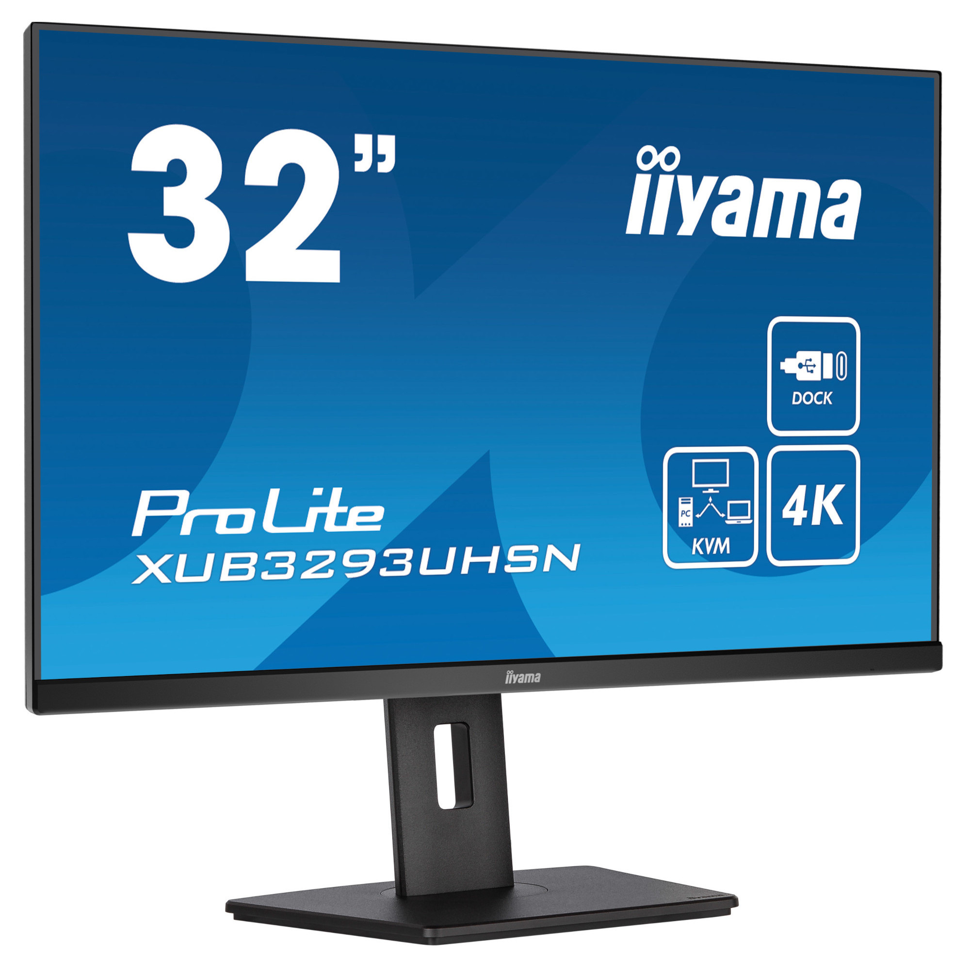 Монитор IIYAMA XUB3293UHSN-B5, 31.5" 4K UHD IPS - 2