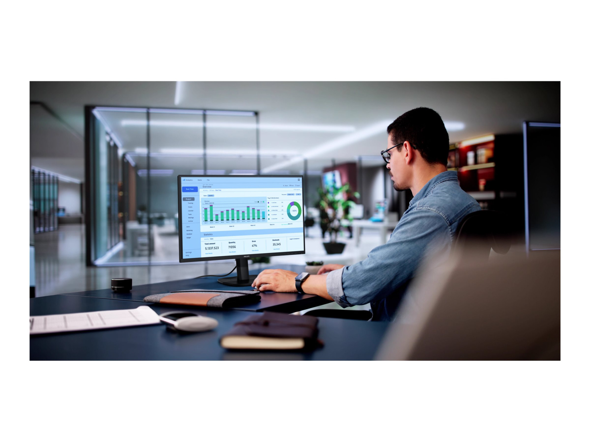 Монитор Philips 27B2N3500J, 27" QHD IPS 120Hz - 27B2N3500J/00 - 2