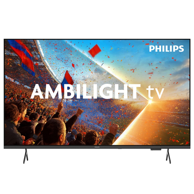 Телевизор Philips 50PUS8001/12, 50" (127 cm) 4K UHD LED, 3840x2160, Titan OS, DVB-T/T2/T2-HD/C/S/S2, 3 sided Ambilight, HDR10, Dolby Atmos, Wi-Fi, Bluetooth 5.2, 3x HDMI, 2x USB - 1