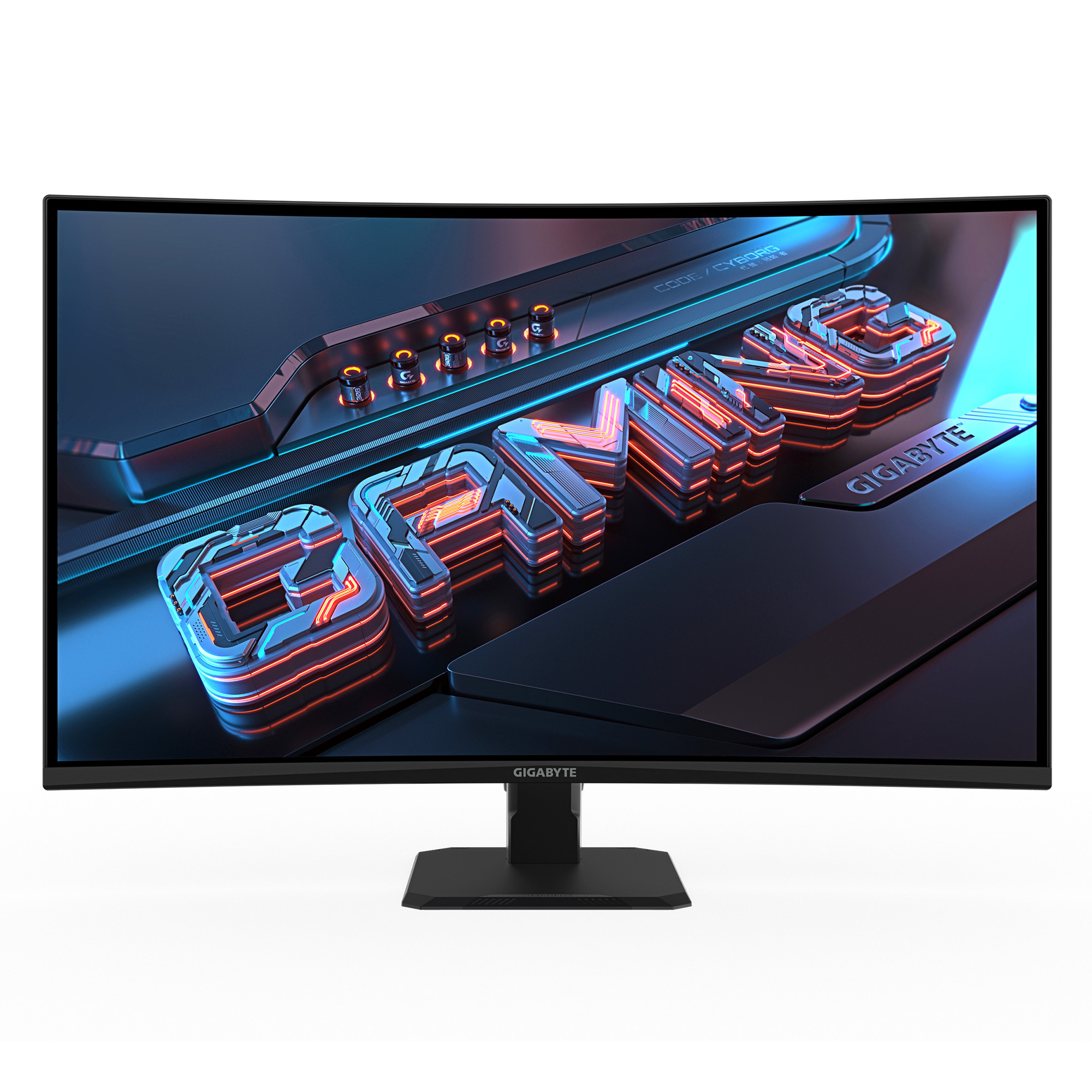 Монитор Gigabyte GS32QCA, 31.5" QHD SS/VA 1500R, 180Hz, 1ms, HDR Ready - 1
