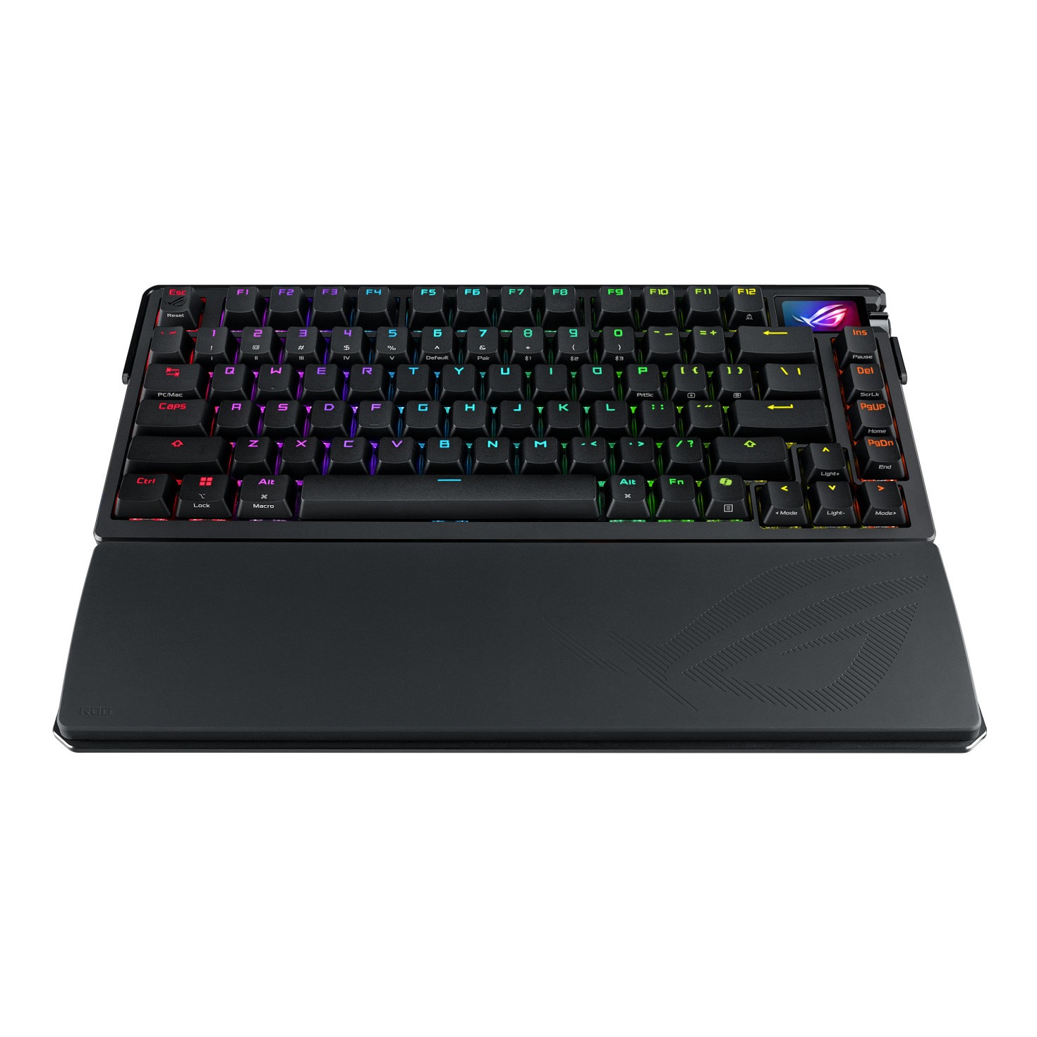 Безжична механична геймърска клавиатура ASUS ROG Azoth Extreme, ROG NX Snow суичове, RGB подсветка - 90MP03MA-BKUA01 - 3