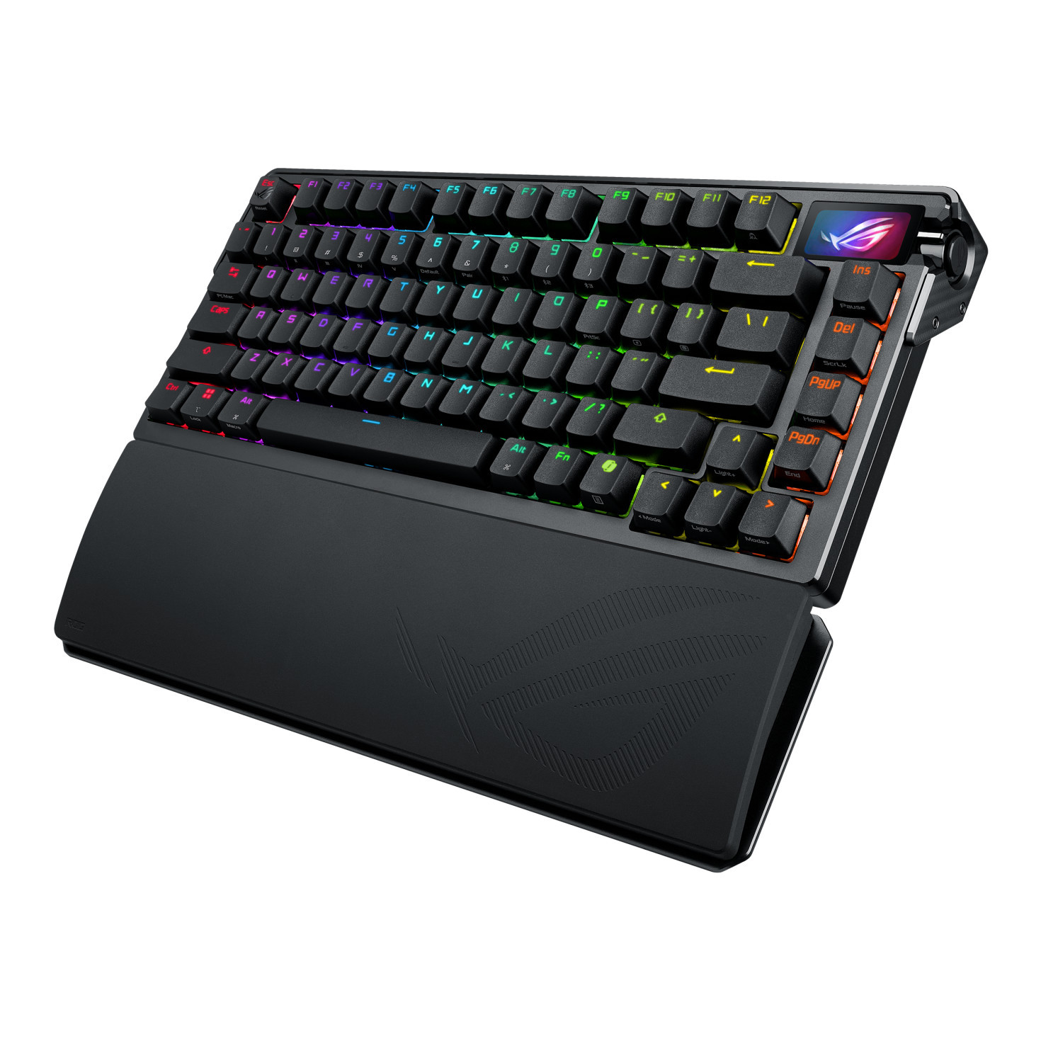 Безжична механична геймърска клавиатура ASUS ROG Azoth Extreme, ROG NX Snow суичове, RGB подсветка - 90MP03MA-BKUA01 - 4