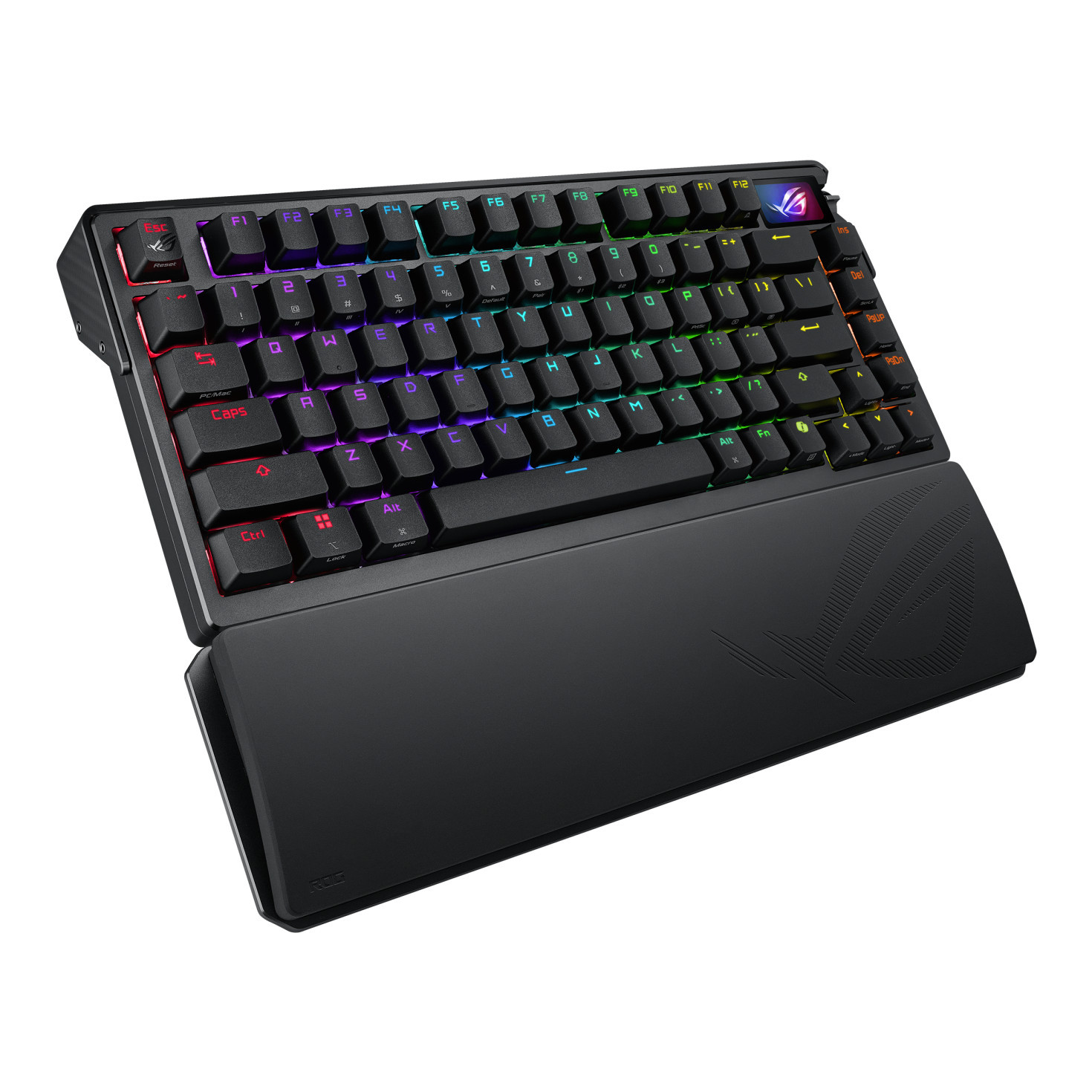 Безжична механична геймърска клавиатура ASUS ROG Azoth Extreme, ROG NX Snow суичове, RGB подсветка - 90MP03MA-BKUA01 - 5