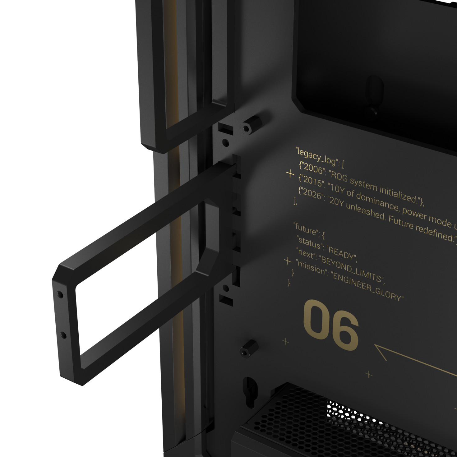 Кутия за компютър ASUS ROG GR20 Edition 20, Middle Tower, E-ATX/ATX/Micro ATX/Mini ITX, 4x вент., GPU до 370mm - 90DC0100-B09000 - 15