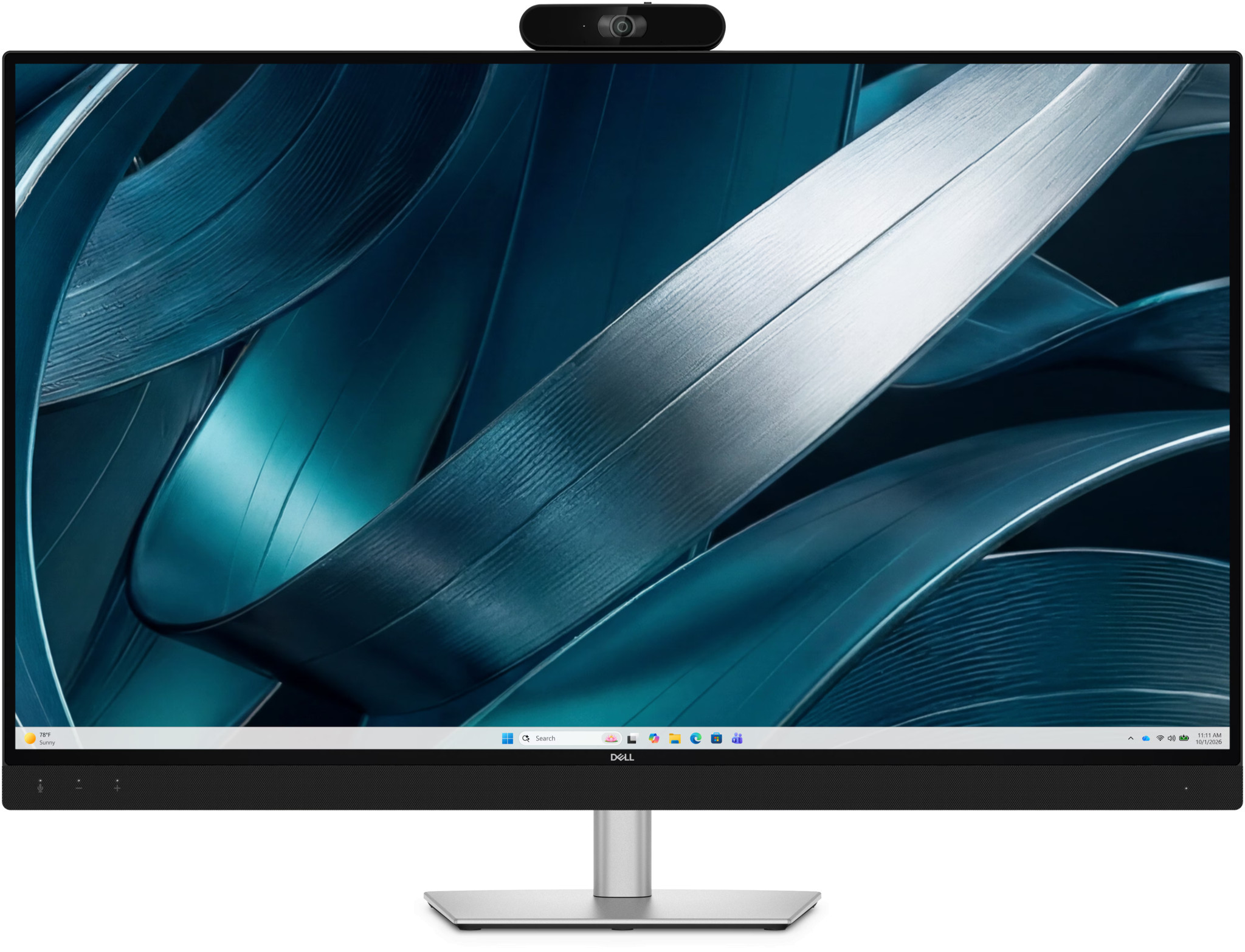 Монитор Dell Pro P4326QEB, 42.5" UHD 4K IPS, 3840x2160, 60Hz, HDMI, USB-C 100W, 8MP Webcam - 1
