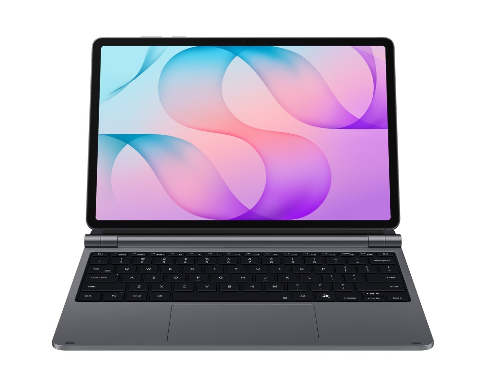 Клавиатура Samsung Tab S12+ Pro Keyboard, Pogo, Backlit, 80 клавиша, Сива - EF-DX845UJEGWW - 3