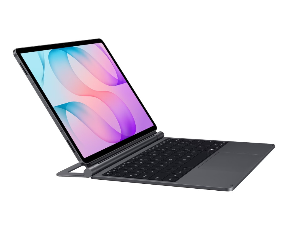 Клавиатура Samsung Tab S12+ Pro Keyboard, Pogo, Backlit, 80 клавиша, Сива - EF-DX845UJEGWW - 4