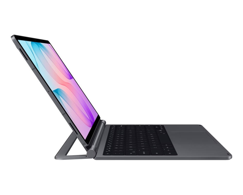 Клавиатура Samsung Tab S12+ Pro Keyboard, Pogo, Backlit, 80 клавиша, Сива - EF-DX845UJEGWW - 5