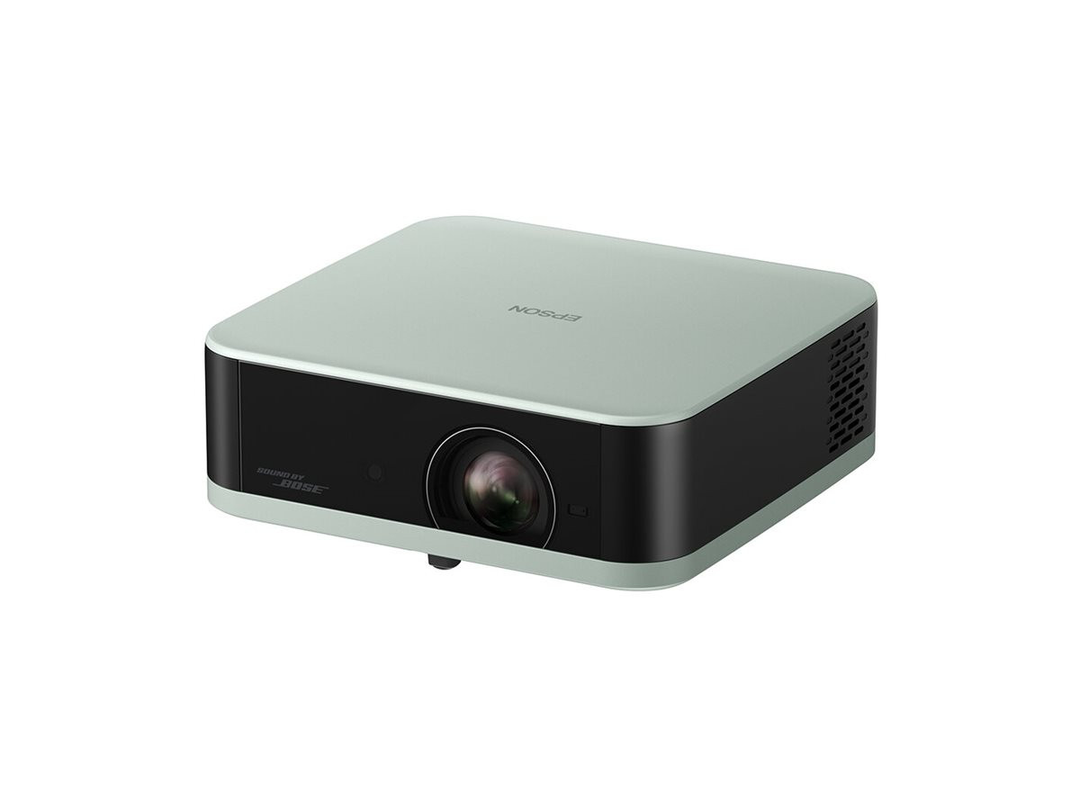 Проектор EPSON Lifestudio POP EF-61G, 700lm, Full HD (1920x1080), 3LCD, WiFi, Bluetooth, Ice Green - V11HB72340 - 2
