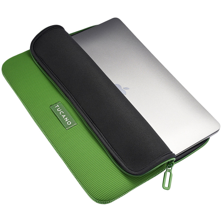 Калъф Tucano Colore 2 за MacBook Air 13"/MacBook Pro 13"/Laptop 12", зелен - BFC21213-V - 4