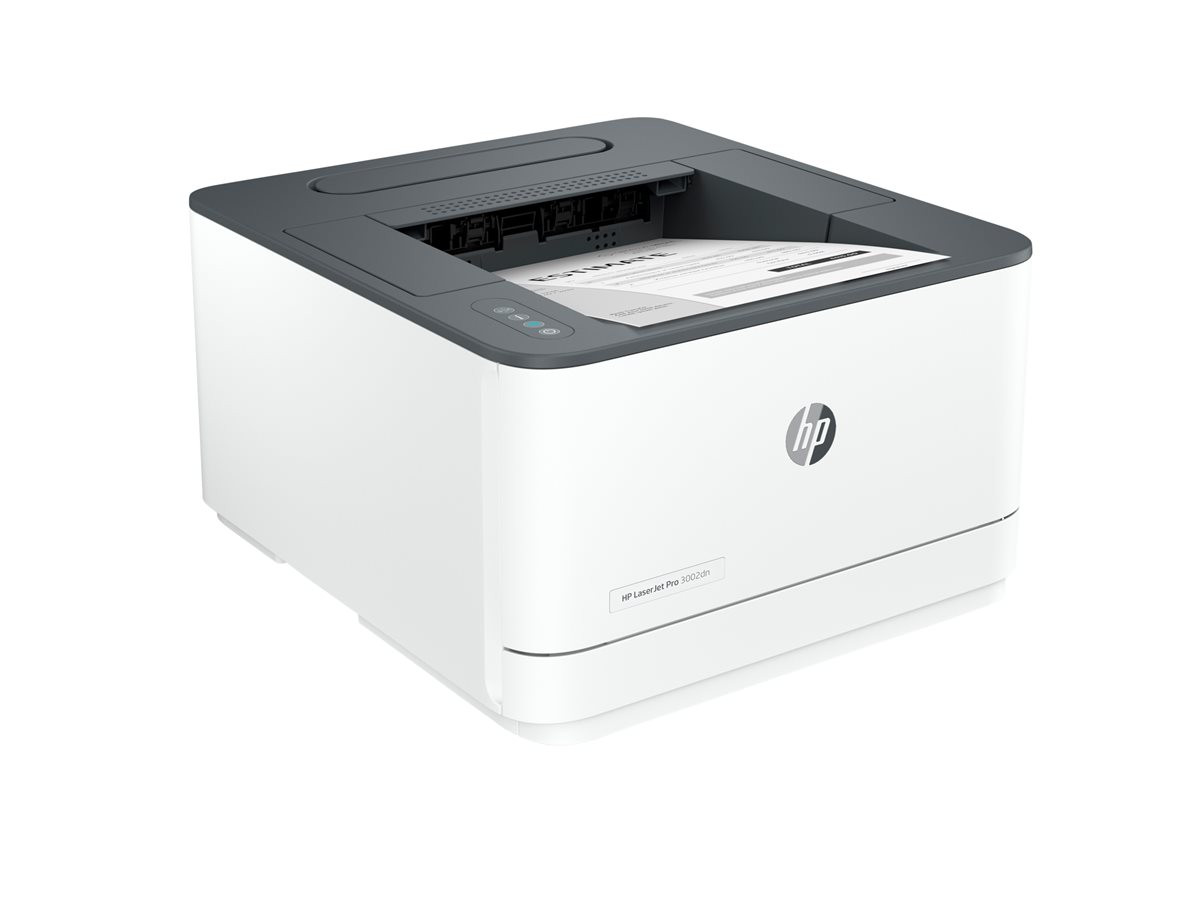 Принтер HP LaserJet Pro 3002dn, монохромен лазерен, A4, 1200x1200 dpi, 33 стр/мин, двустранен печат, USB, LAN - 3G651F#B19 - 7