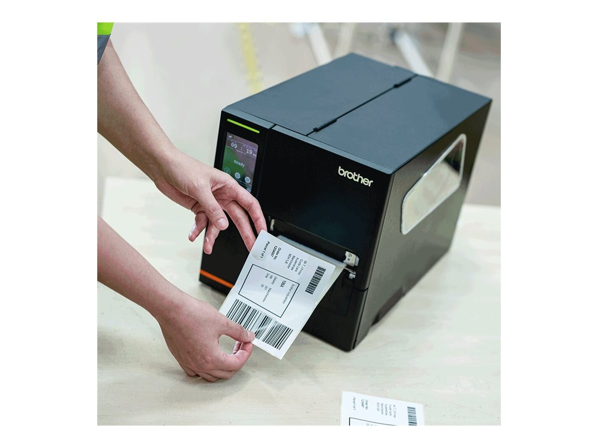 Етикетен принтер Brother TJ-4020TN, директен термо трансфер, 203 dpi, 254 mm/sec, USB 2.0, LAN, serial - TJ4020TNZ1 - 4