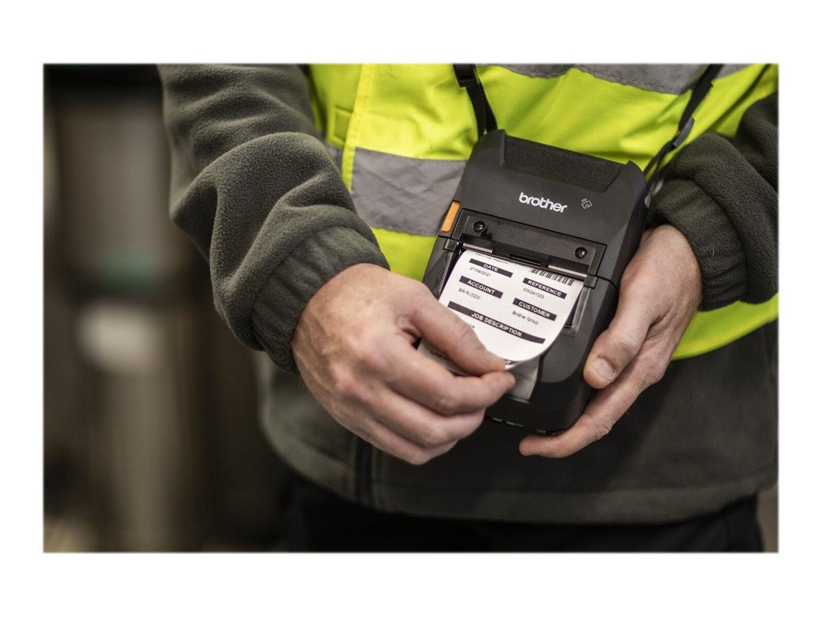 Етикетен принтер Brother RuggedJet RJ-3230BL, директен термичен печат, 72mm ролки, 203dpi, USB/Bluetooth/NFC - RJ3230BLZ1 - 2