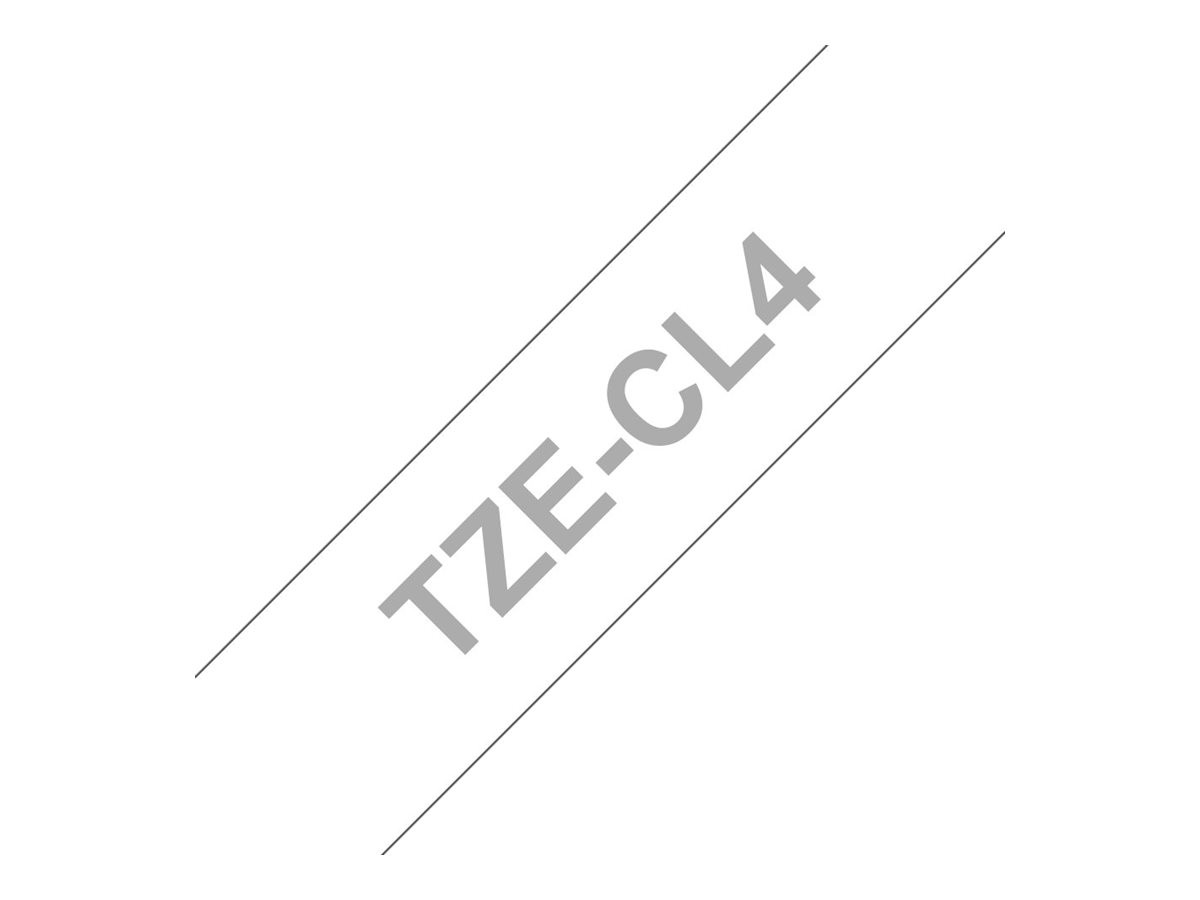 Лента за почистване Brother TZe-CL4, 18mm x 8m, за P-touch принтери - TZECL4 - 2