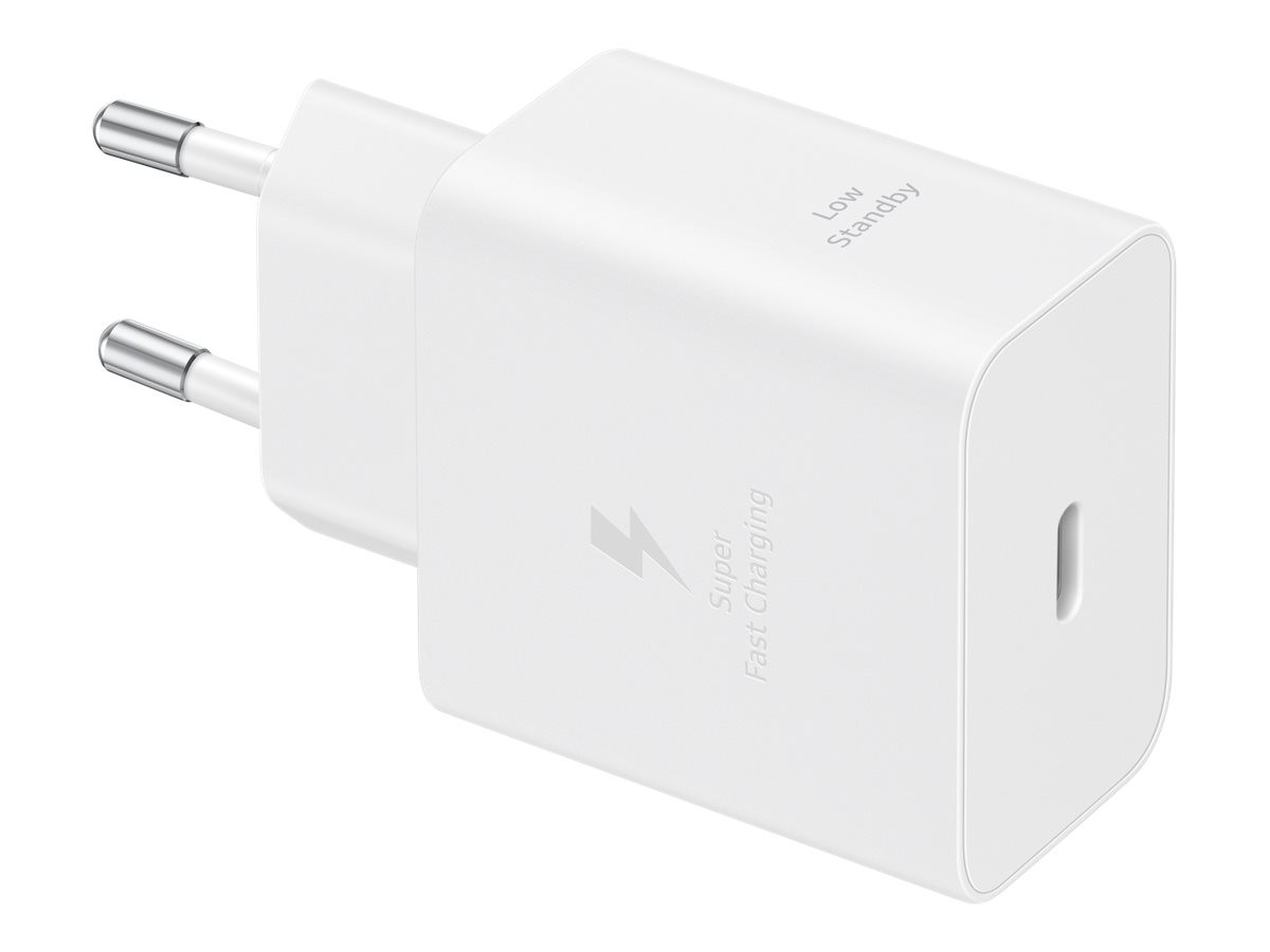 Захранване Samsung, 45W USB-C GaN, бял - EP-T4511NWEGEU - 1