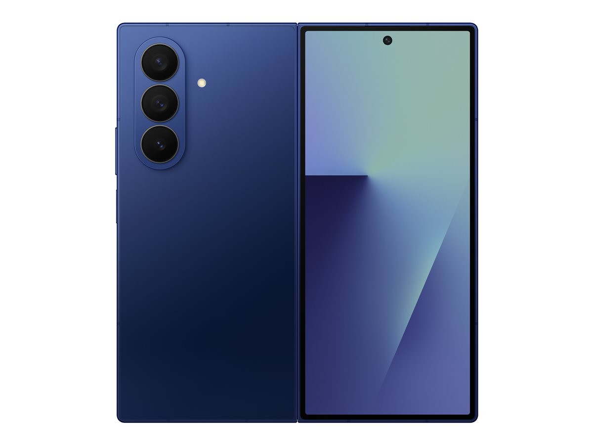 Смартфон Samsung Galaxy Z Fold7 SM-F966B, 8" QXGA+ Dynamic AMOLED 2X 120Hz, Snapdragon (8-ядрен 4.47GHz), 12GB RAM, 512GB, Android 16, Blue - SM-F966BDBCEUE - 2