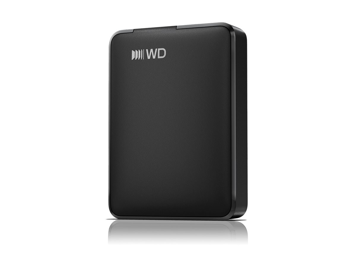 Външен твърд диск Western Digital Elements Portable, 5TB, USB 3.2 Gen 1, USB-C - WDBLSS0050BBK-WESN - 1
