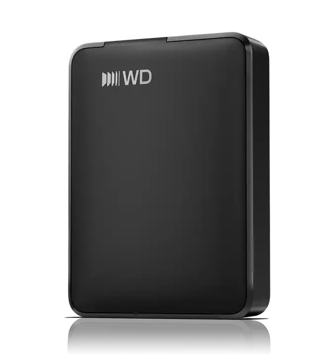Външен хард диск WD Elements Portable, 2TB 2.5" USB 3.2 Type-C - WDBDTV0020BBK-WESN - 1