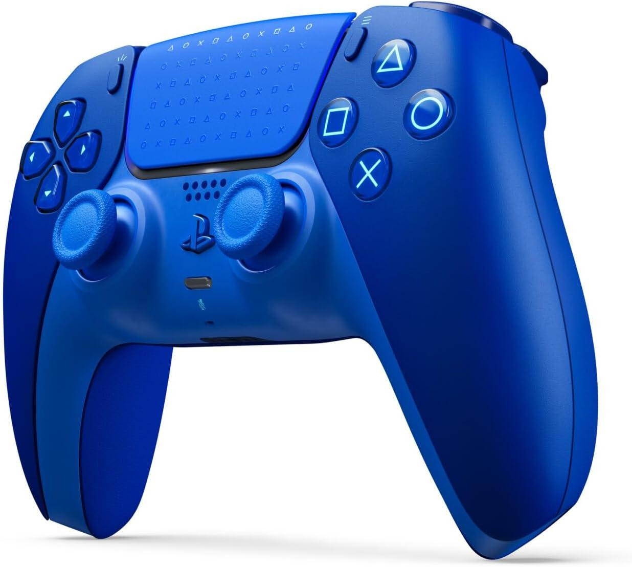 Геймпад Sony DualSense Icon Blue Special Edition, безжичен, PlayStation 5, Li-ion 1560mAh, USB-C, Син - SONY-PS5-DS-IB - 3