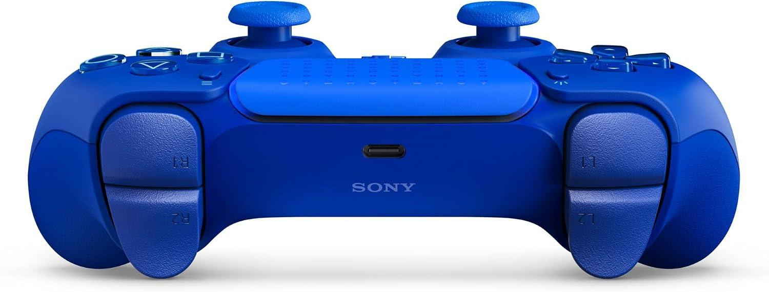 Геймпад Sony DualSense Icon Blue Special Edition, безжичен, PlayStation 5, Li-ion 1560mAh, USB-C, Син - SONY-PS5-DS-IB - 5