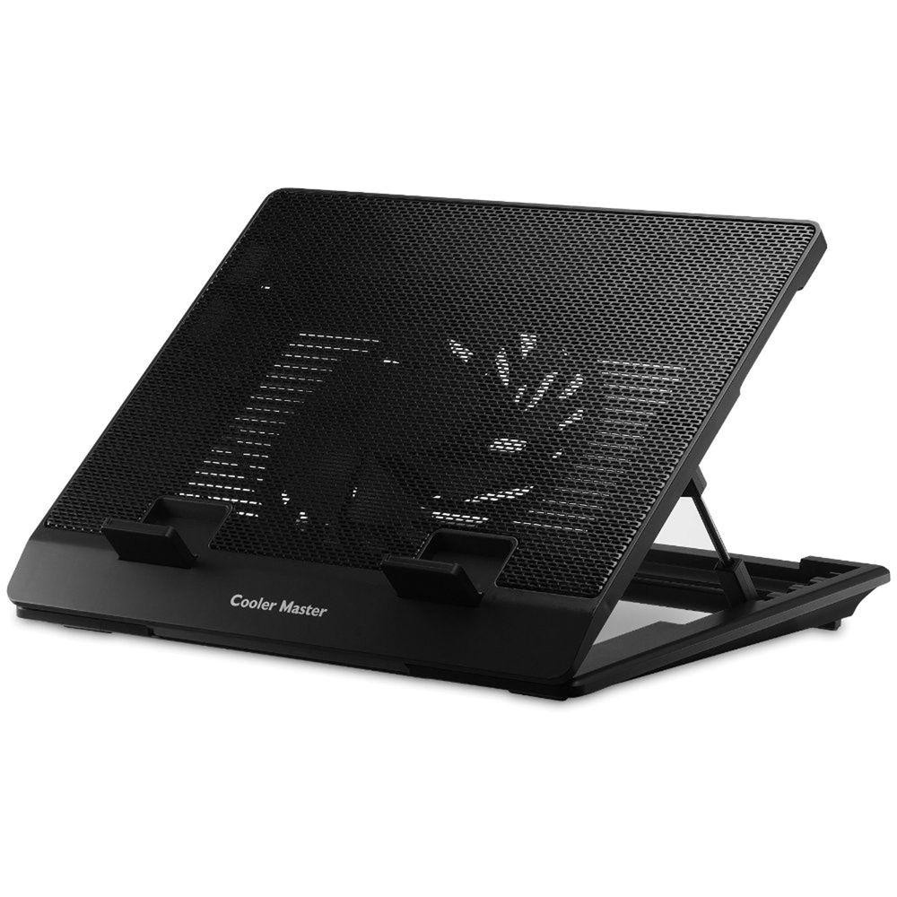 Охладител за лаптоп Cooler Master ERGOSTAND Lite, до 15.6", 160mm вентилатор, 700-1400 RPM, 21dB, USB 2.0 - R9-NBS-ESLK-GP - 1