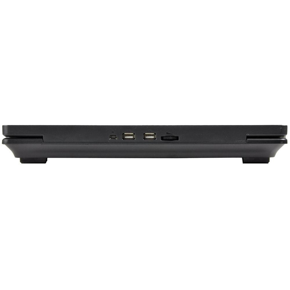 Охладител за лаптоп Cooler Master ERGOSTAND Lite, до 15.6", 160mm вентилатор, 700-1400 RPM, 21dB, USB 2.0 - R9-NBS-ESLK-GP - 3