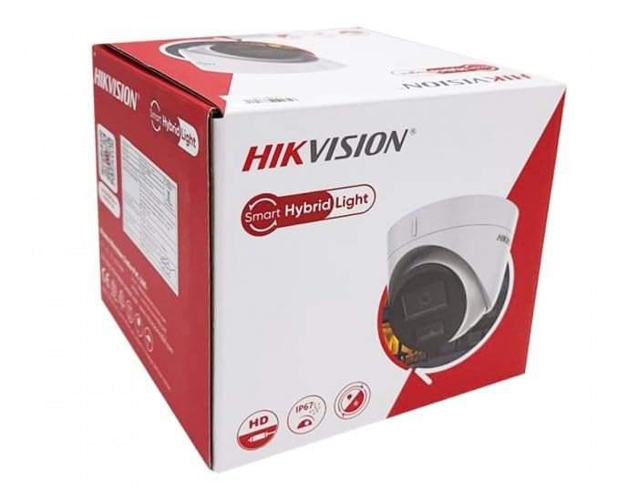 IP камера HikVision DS-2CD1363G2-LIU, 6MP, 2.8mm, Turret, PoE, IR 20-30m, Smart hybrid light, WDR, вграден микрофон - DS-2CD1363G2-LIU - 5
