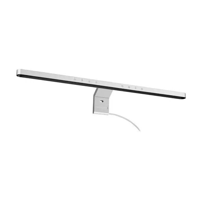 Лампа за монитор BenQ ScreenBar CLIP iScreenBar, алуминиева, щипка, 500x65x78mm, Silver - 9H.W4WWT.WS1 - 6