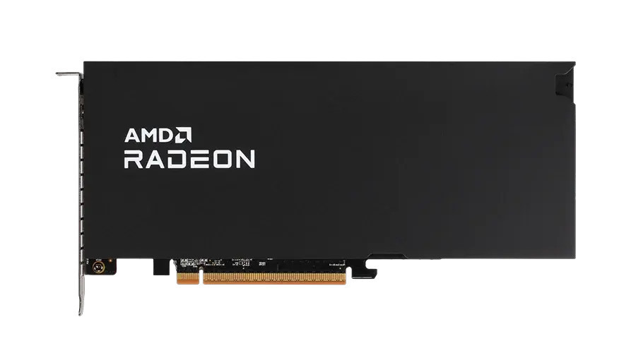 Видео карта PowerColor Radeon AI PRO R9600D, 32GB GDDR6 256-bit PCIe 5.0 - AI PRO R9600D 32G-P - 1